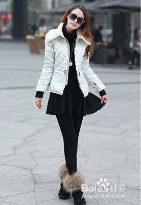 短羽绒服搭配图片大全,百变造型，温暖冬日
